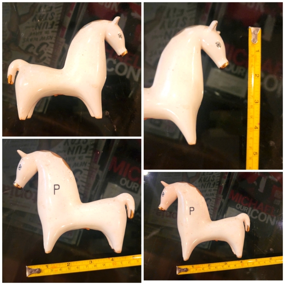 Vintage, Horse-Shaped, Pepper Shaker Only (5" Tall)